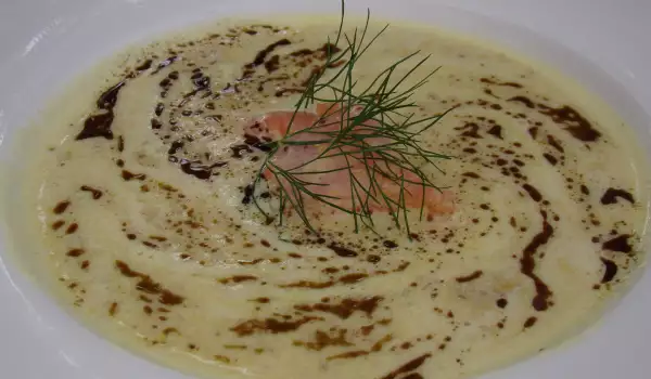 Supa od lososa sa šparglama