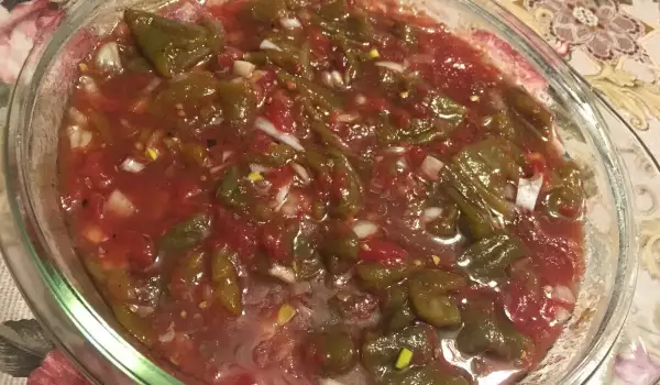 Seoska salata od paradajza