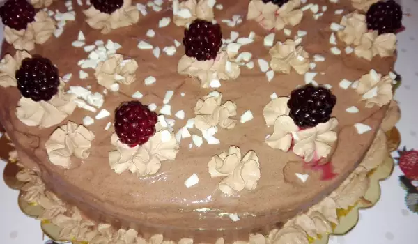 Ekspresna čokoladna torta sa kupinama za neočekivane goste