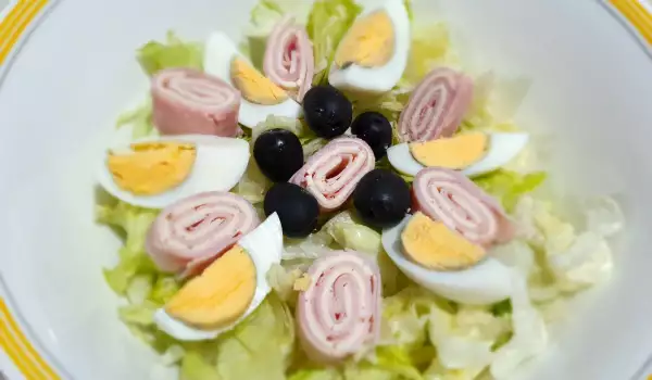Salata sa šunkom i jajima