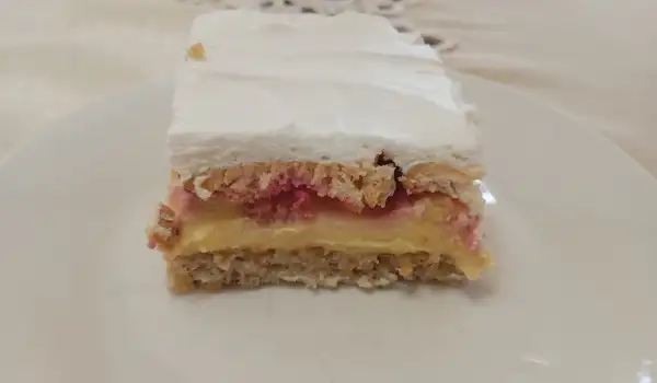 Lešnik kocke sa malinama