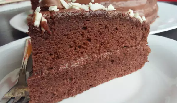 Laka i sočna čokoladna torta