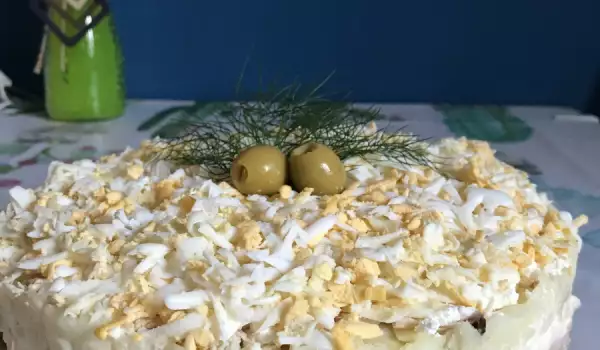 Slana torta sa krompirom i jajima
