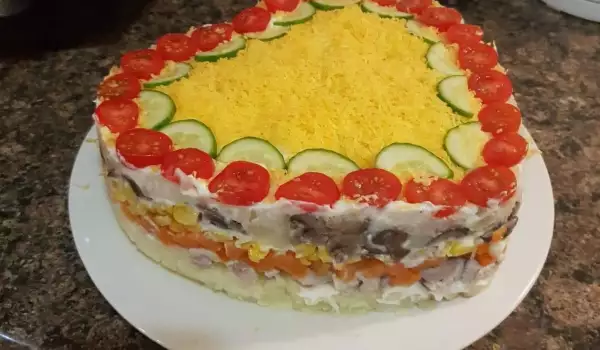Slana torta - salata