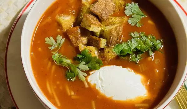 Meksička supa sa fidom