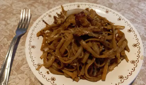 Špagete na kineski način u rerni