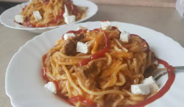Špagete sa teletinom