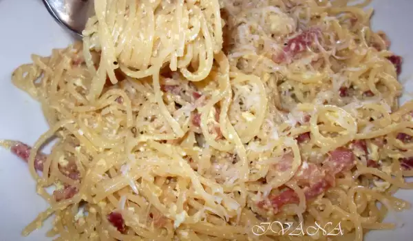 Špagete Kabonara - autentičan recept, Rim