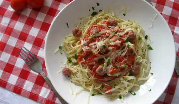 Špagete sa ćufticama i marinara sosom