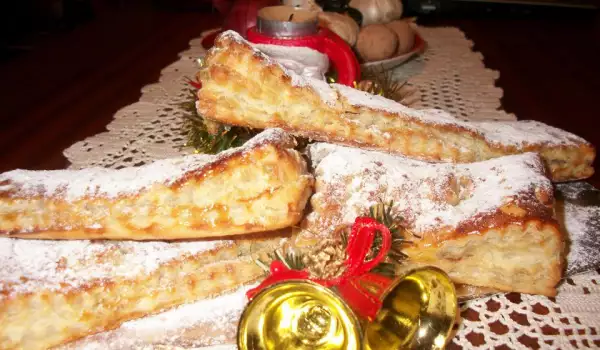 Štrudla sa jabukom od lisnatog testa