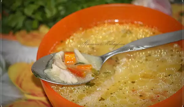 Pileća supa sa povrćem i pavlakom