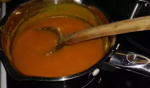Supa sa prazilukom i bundevom