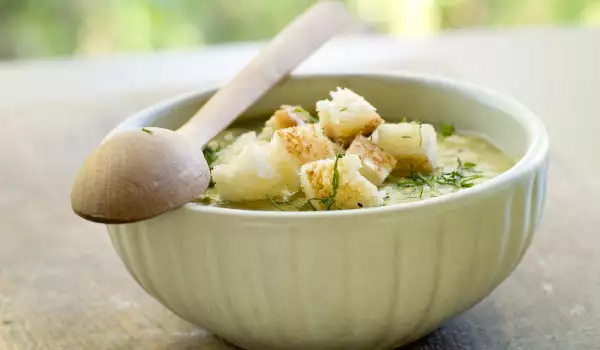 Krem supa od graška i krompira