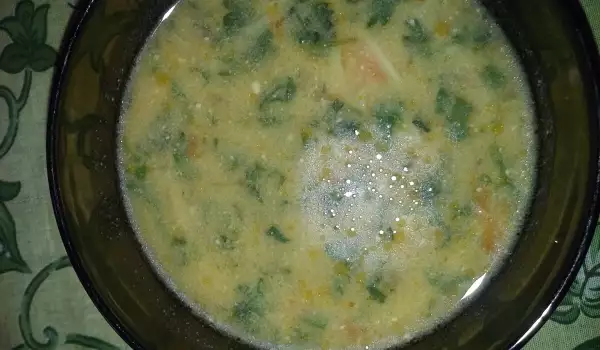 Supa od koprive sa zaprškom