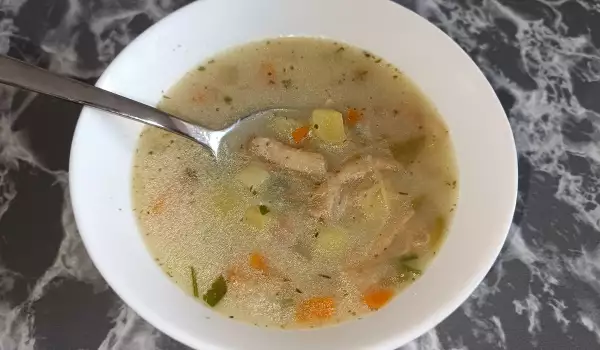 Supa od domaćeg petla