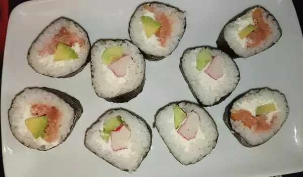 Domaći suši Hosomaki