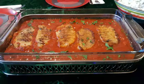 Svinjski file sa paradajz sosom