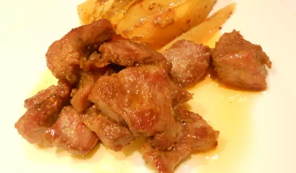 Zalogaji svinjetine, prženi u tiganju (grčki recept)