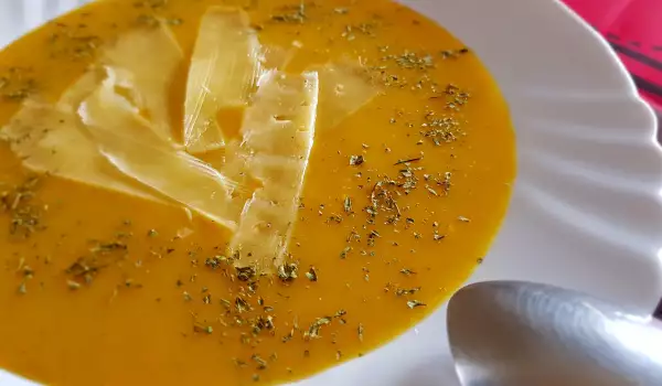 Švajcarska supa od bundeve sa sirom