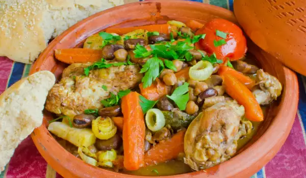 Piletina sa leblebijom na marokanski način