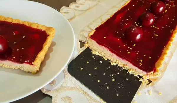 Tart od trešanja sa belom čokoladom