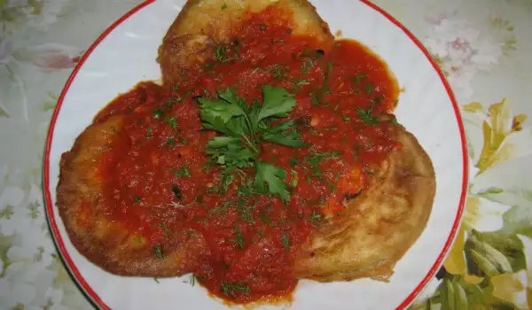 Pohovane tikvice sa paradajz sosom