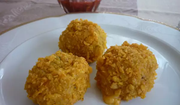 Pečene loptice od krompira sa Čedar sirom
