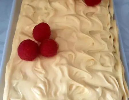 Improvizovana bela torta Garaš