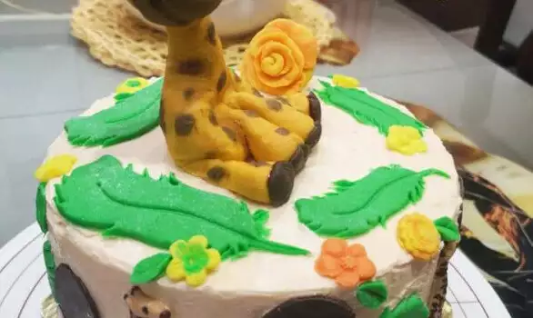Praznična torta Žirafa