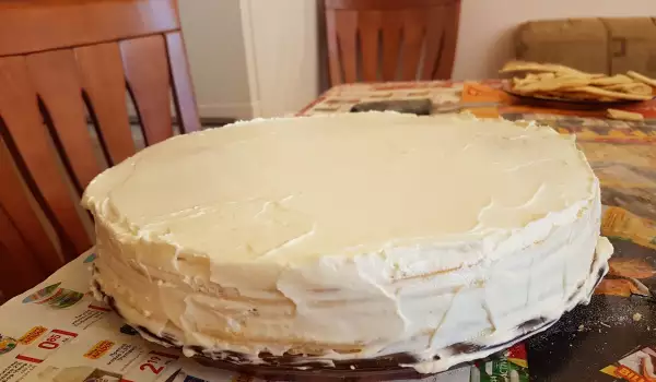 Torta sa krem sirom i čokoladom