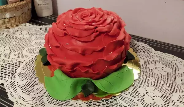 Torta ruža za Osmi mart