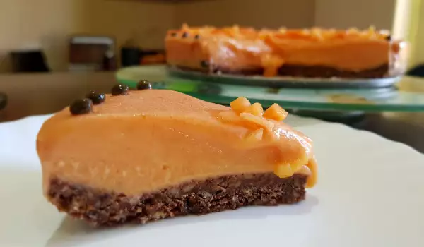 Torta Semifredo sa papajom i belom čokoladom