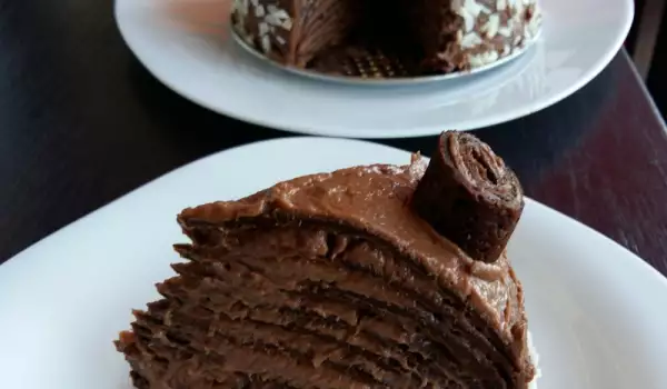 Jedinstvena torta od čokoladnih palačinaka