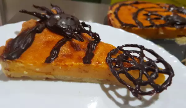 Torta čokoladna paučina za Noć veštica