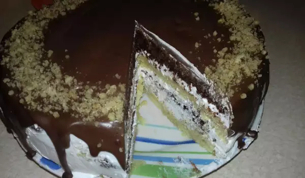Sočna torta sa kremom od pavlake i čokoladom