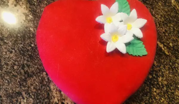 Torta crveno srce za Dan zaljubljenih