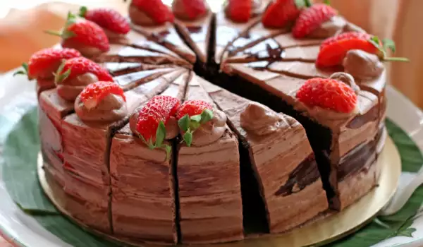 Jednostavna domaća čokoladna torta