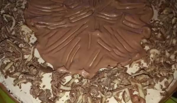 Čokoladna torta sa belim kremom od maslaca