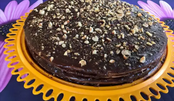 Vafl čokoladna torta