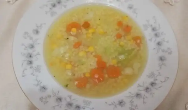 Veganska čorba od prosa i povrća