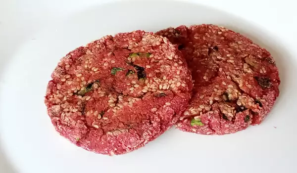 Veganski burger od cvekle