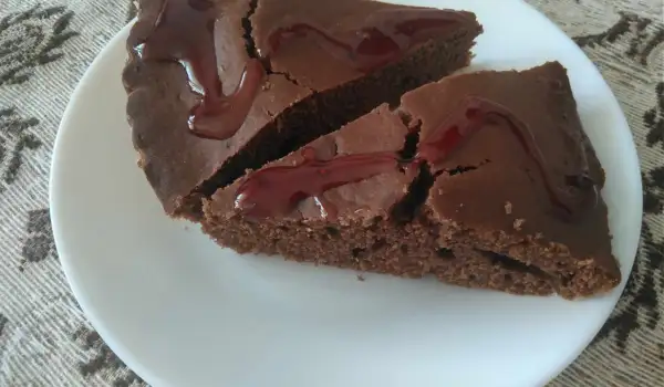 Vegan kakao kuglof