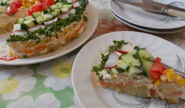 Uskršnja slana torta