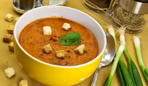 Krem supa od crvenog sočiva i krompira