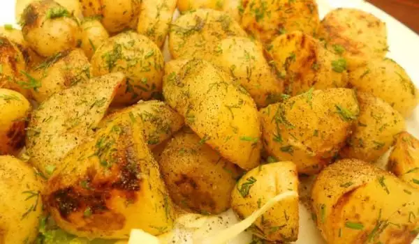 Krompir sa đumbirom i belim lukom