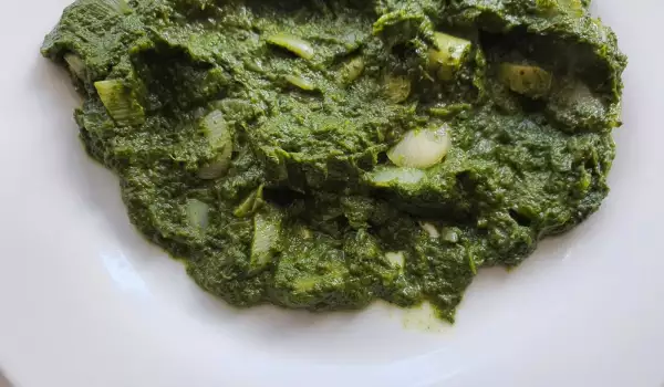 Dinstani spanać i brokoli