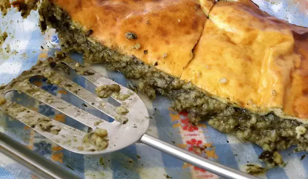 Zapečeno jelo sa zeljem i pirinčem