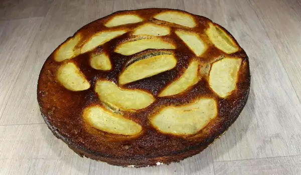 Zdrav kolač sa jabukama i bananama, bez brašna i šećera