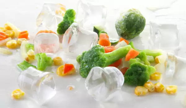 Zamrznut brokoli i drugo povrće