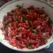 Gruzijska salate od srvenog pasulja